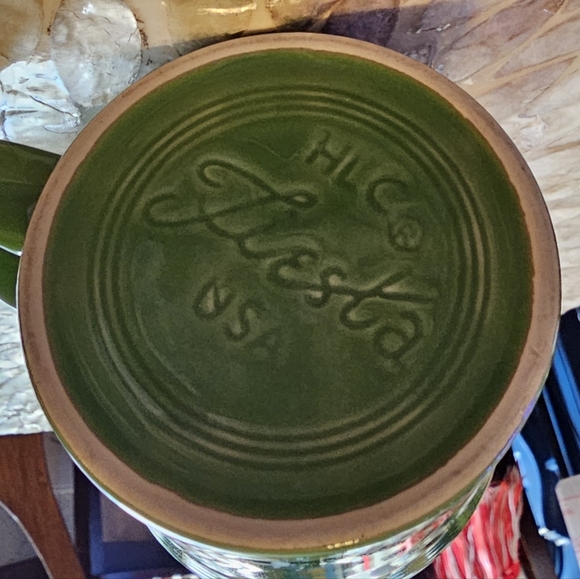 New Fiesta Shamrock Green Java Mug Coffee Cup 12 Oz - Picture 3 of 5